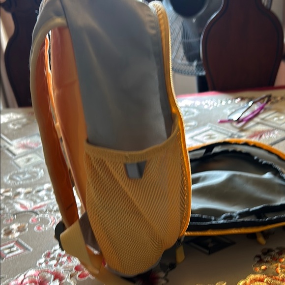 Orange and Gray Backpack - Picture 6 of 7